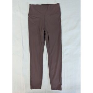 Nike Womens Dri FIT High Waisted Leggings Size Medium Brown Mauve IM1762